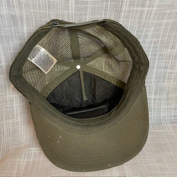 Vans Off The Wall Since 1966 Snapback Patch Hat Green Trucker Cap One Size - Picture 7 of 8